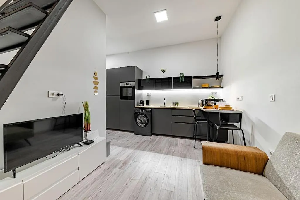布达佩斯Chic Loft Bp: Industrial Gem公寓 0*, 布达佩斯