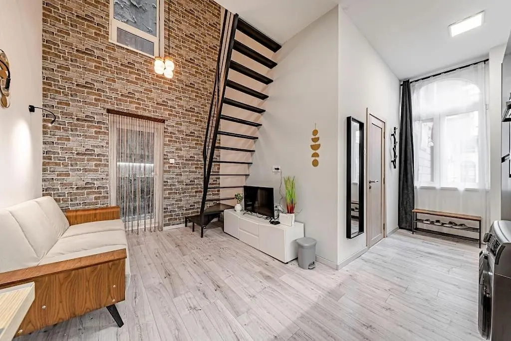 布达佩斯Chic Loft Bp: Industrial Gem公寓 公寓