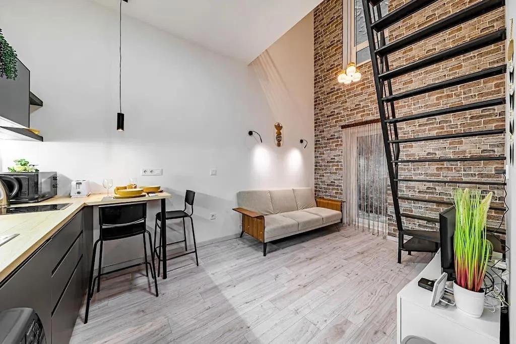 Chic Loft Bp: Industrial Gem Apartment Budapest Hungary